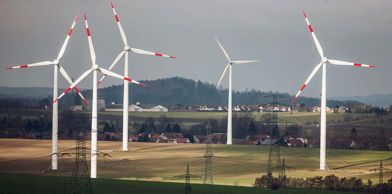Ветряная энергия в Европе обходится дешевле атомной