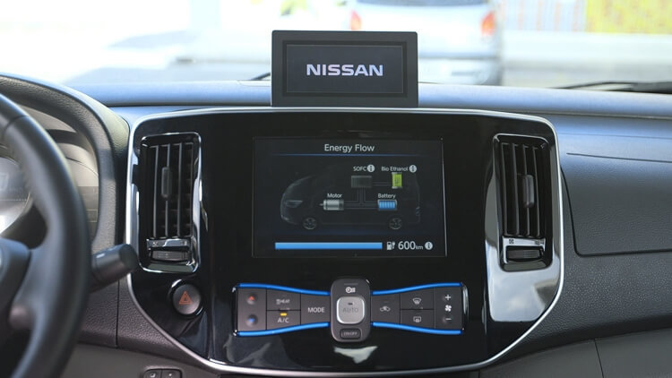 Nissan: прототип автомобиля с силовой установкой на биоэтаноле
