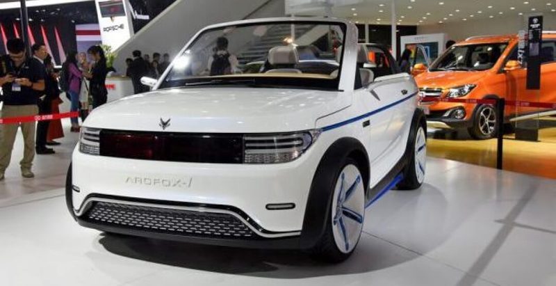 Beijing Auto запускает новый электромобильный бренд ArcFox c 600-сильным суперкаром