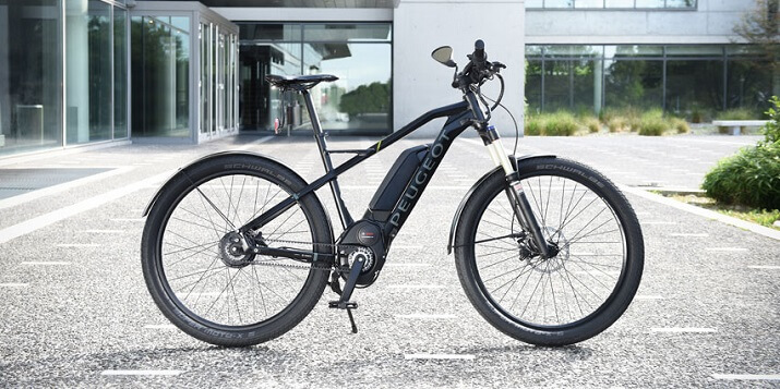 Peugeot начинают производство электрического велосипеда eU01s