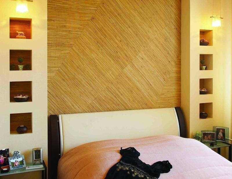 Натуральные бамбуковые обои в интерьере вашего дома