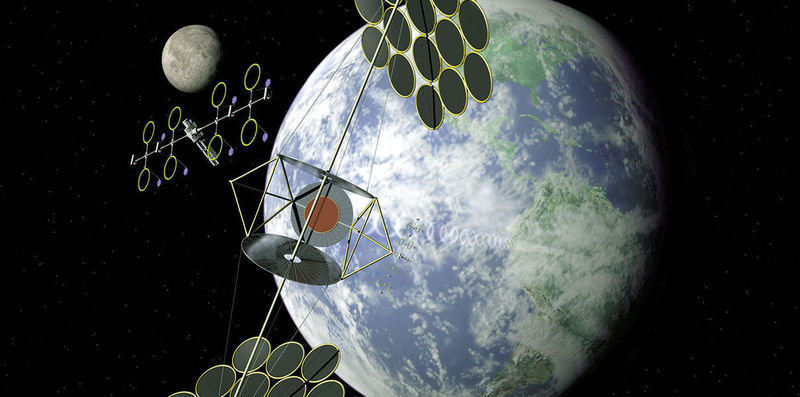 В Японии создают антенну для получения энергии из космоса
