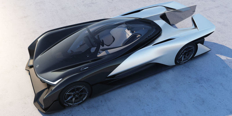 Серийный электромобиль Faraday Future покажет на CES 2017