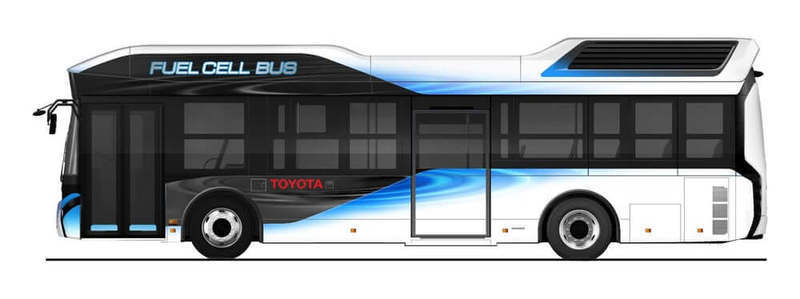 Автобус Toyota на топливных элементах поступит в продажу в следующем году