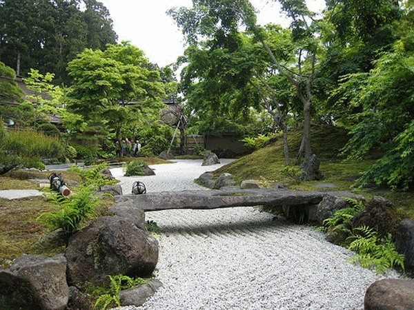 Фоторепортаж японские сады камней