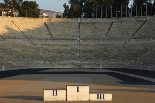 Фоторепортаж—олимпийские объекты в Афинах 10 лет спустя