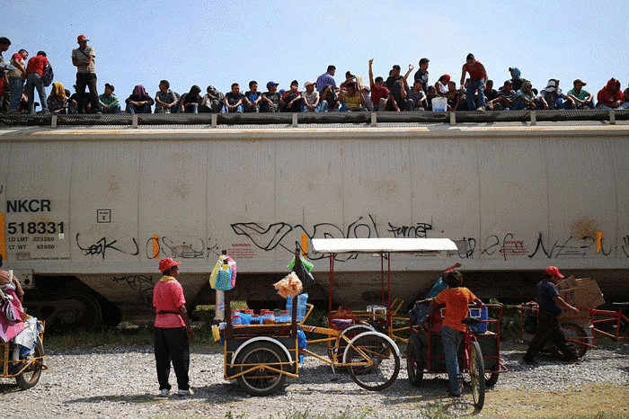  Самый коварный поезд » La Bestia»— из Мексики в США