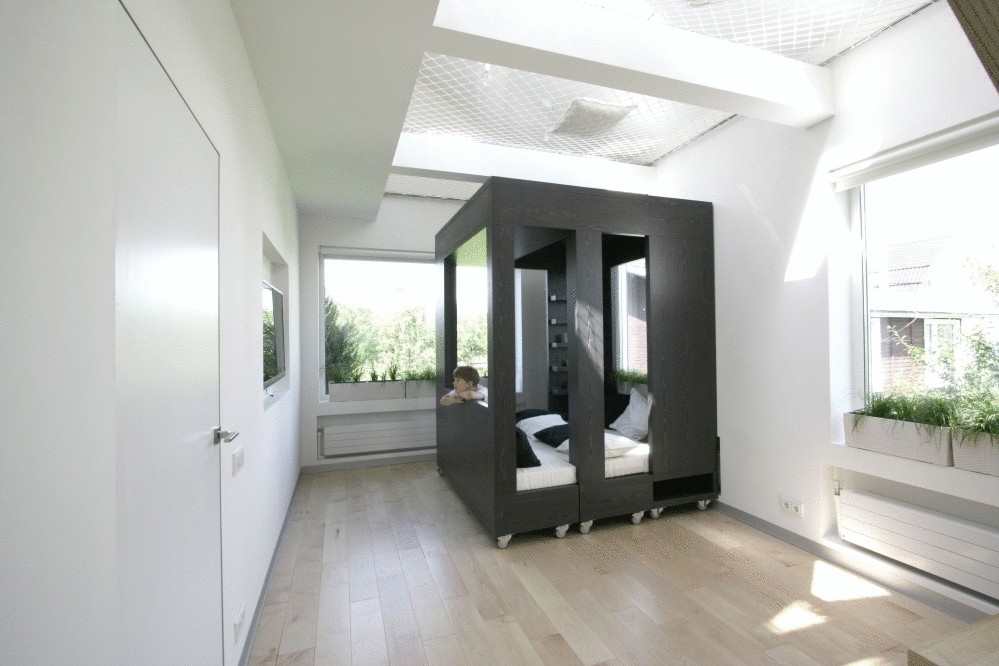 Модульная мебель  для зоны  отдыха в маленькой комнате