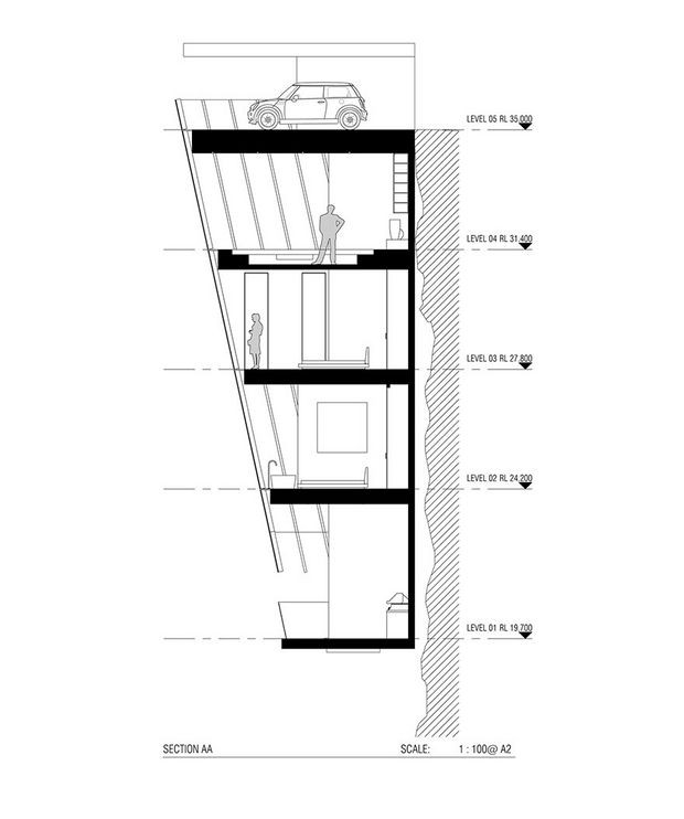 Дом на утесе — уникальное пятиэтажное сооружение на вертикальной стене