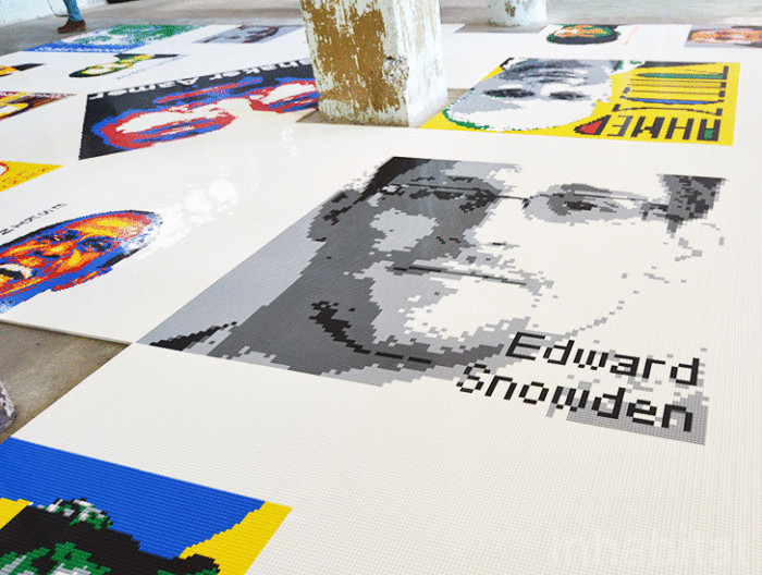 Эдвард Сноуден и прочие: портреты американских политзаключённых из конструктора LEGO 