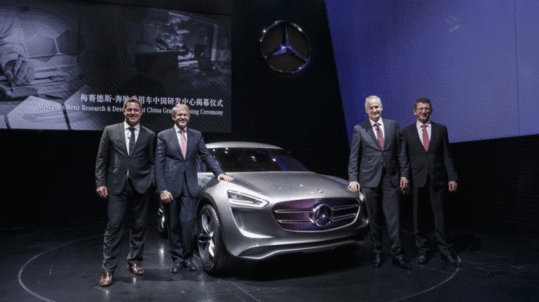 Краска нового концепта Mercedes преобразует энергию солнца и ветра