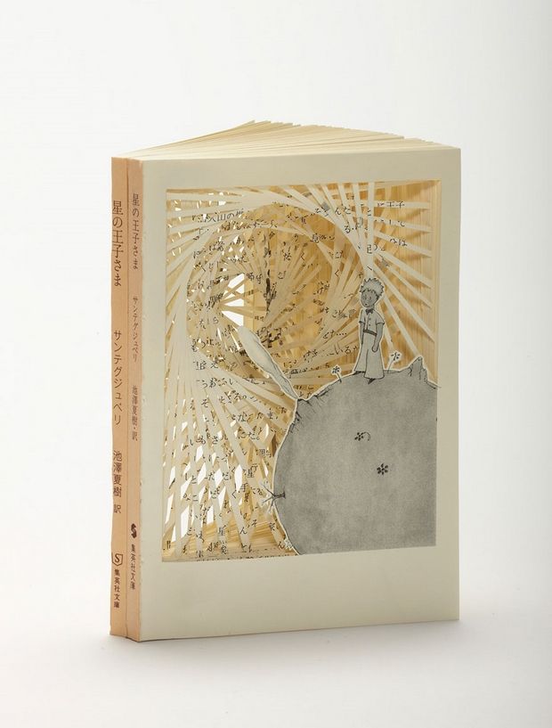 Томоко Такеда и его креативные скульптуры из книг