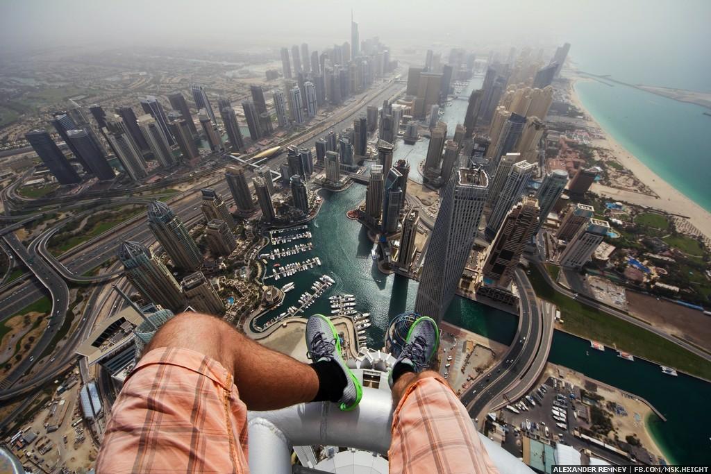 Захватывающий фоторепортаж —высотный Дубаи 