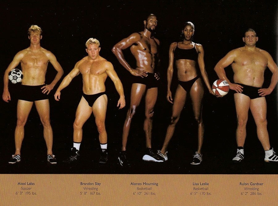 Как выглядят тела спортсменов разных видов спорта