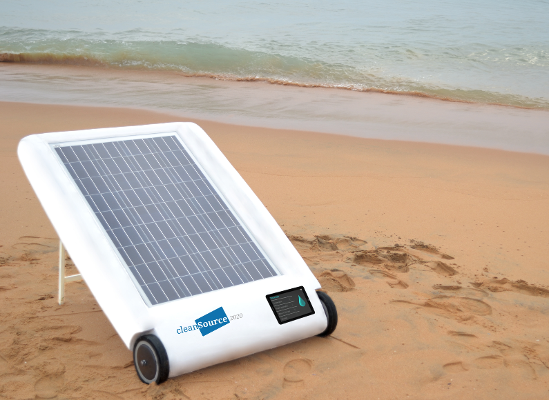 Новое устройство по производству питьевой воды с помощью солнечной энергии