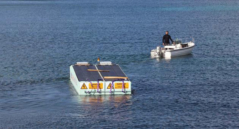 Плавающие солнечные батареи на Мальте