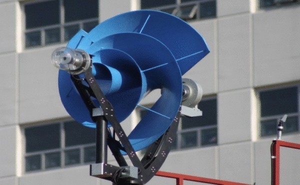 Бесшумная и сверхэффективная ветровая турбина Liam F1