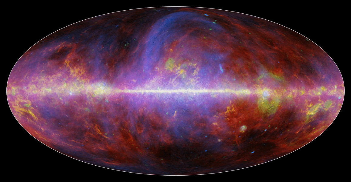 Ученые показали новую «карту» нашей галактики
