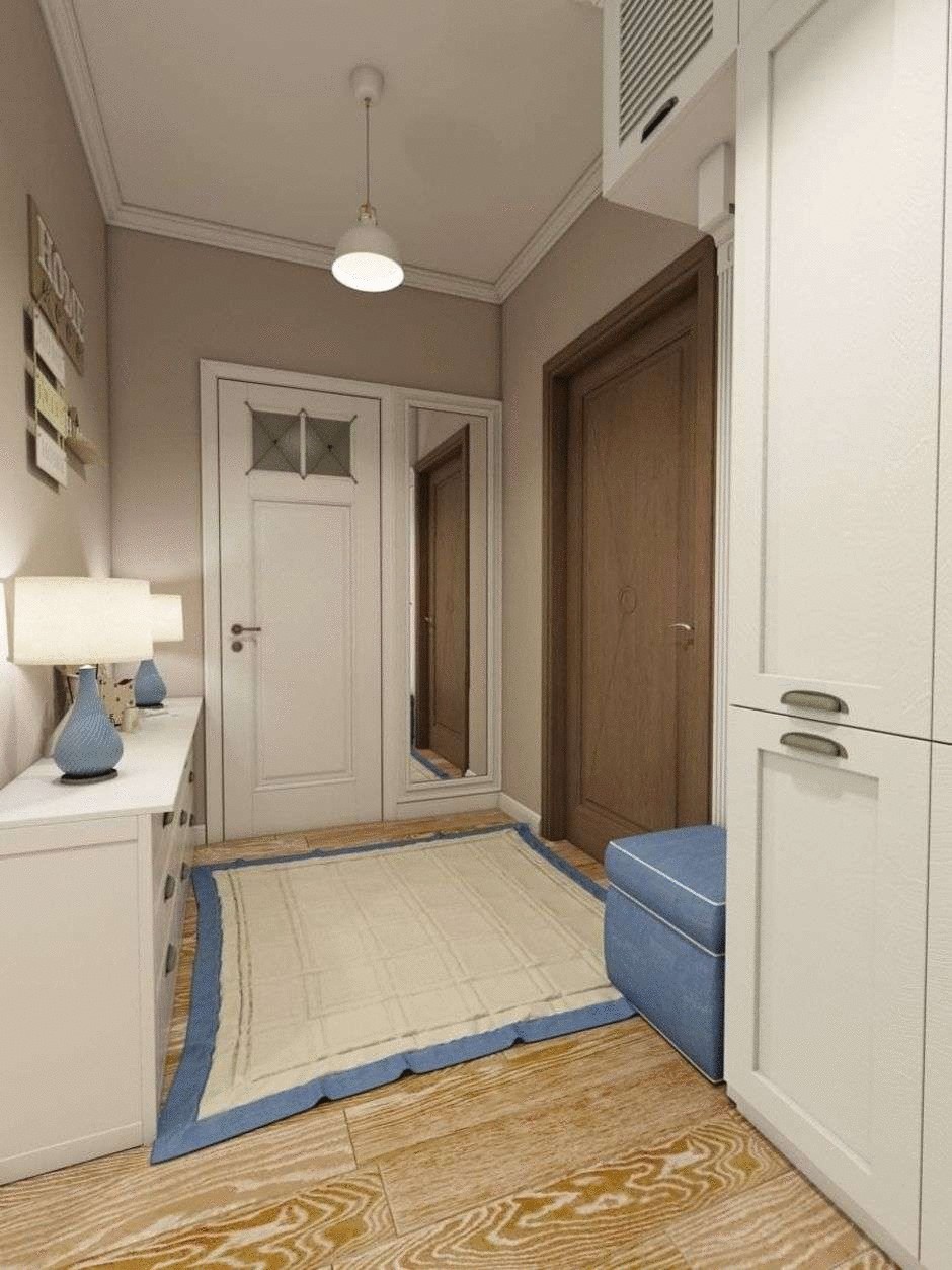 Квартира в стиле прованс — идеальное решение в сине-белом цвете