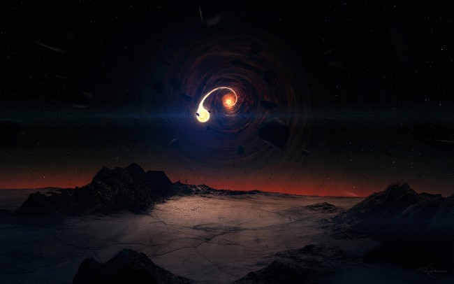 Что будет, если в Солнечной системе появится черная дыра?