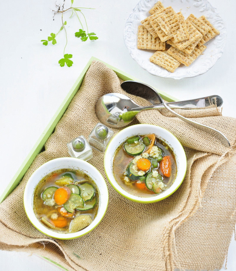  Суп из овощей  — 12 оригинальных  рецептов